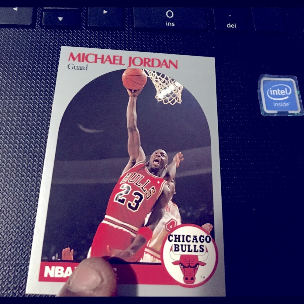 Rare great condition nba hoops Michael Jordan